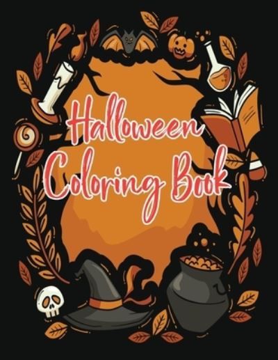 Cover for Mofiz Publication · Halloween coloring book (Paperback Book) (2020)