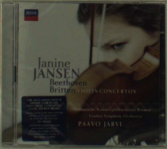 Cover for Janine Jansen · Beethoven &amp; Britten Concertos (CD) (2009)