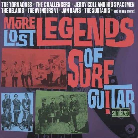 Cover for More Lost Legends Of Surf Guitar (LP) (1990)