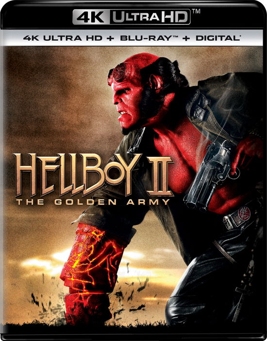 Cover for Hellboy Ii: the Golden Army (4K Ultra HD) (2019)