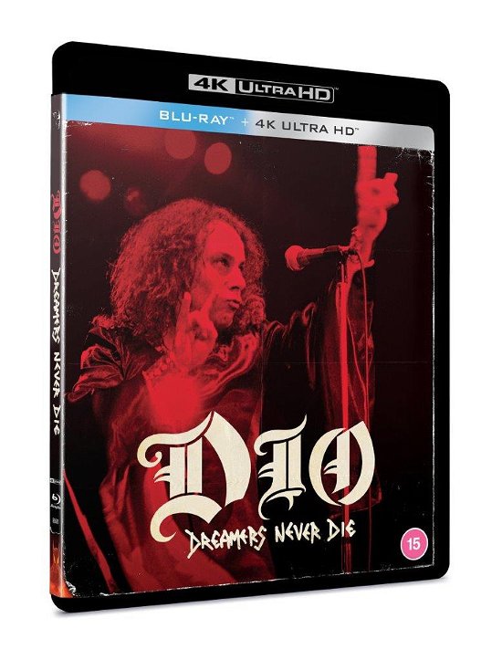 Cover for Dio · Dreamers Never Die (4K UHD + Blu-ray) (2023)