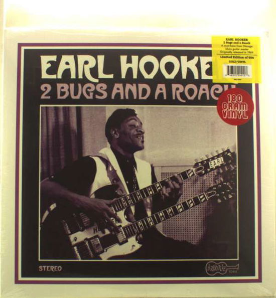 Cover for Earl Hooker · 2 Bugs &amp; a Roach (VINIL) [Coloured edition] (2016)