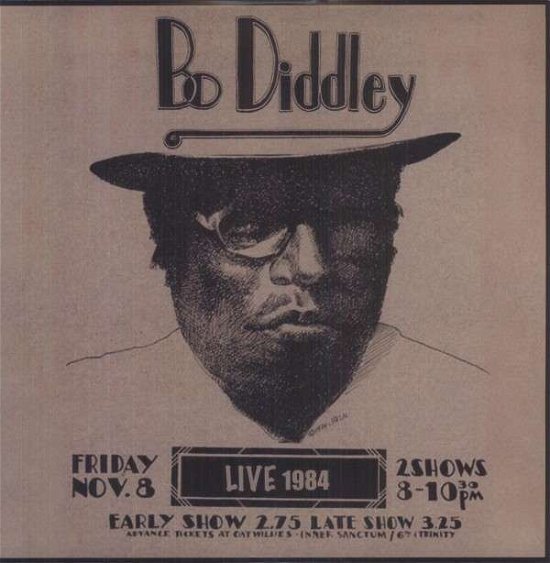 Cover for Bo Diddley · Live 1984 (LP) [Limited edition] (2009)
