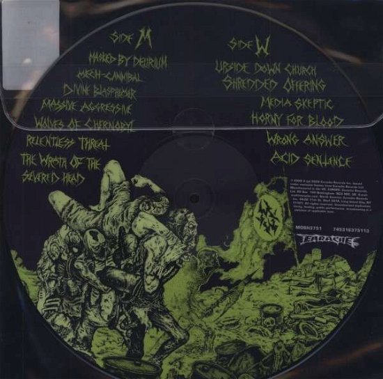 Cover for Municipal Waste · Massive Aggressive (LP) [Limited edition] (2011)