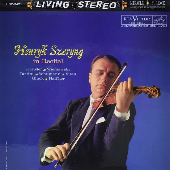 Cover for Henryk Szeryng · Henryk Szeryng in Recital (VINIL) (2019)