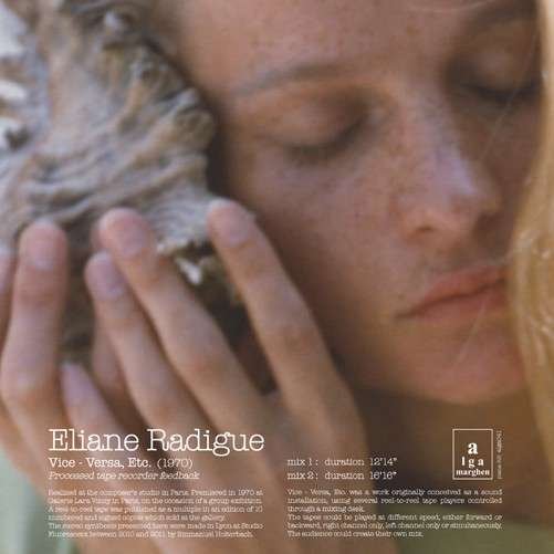 Cover for Eliane Radigue · Vice-Versa, Etc... (LP) (2014)