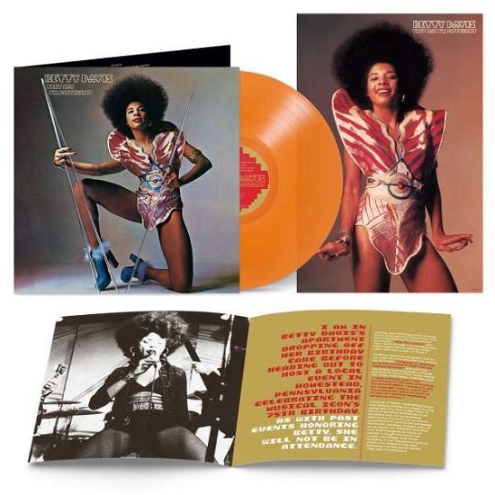 Cover for Betty Davis · They Say I'm Different (LP) [Limited Clear Orange edition] (2023)