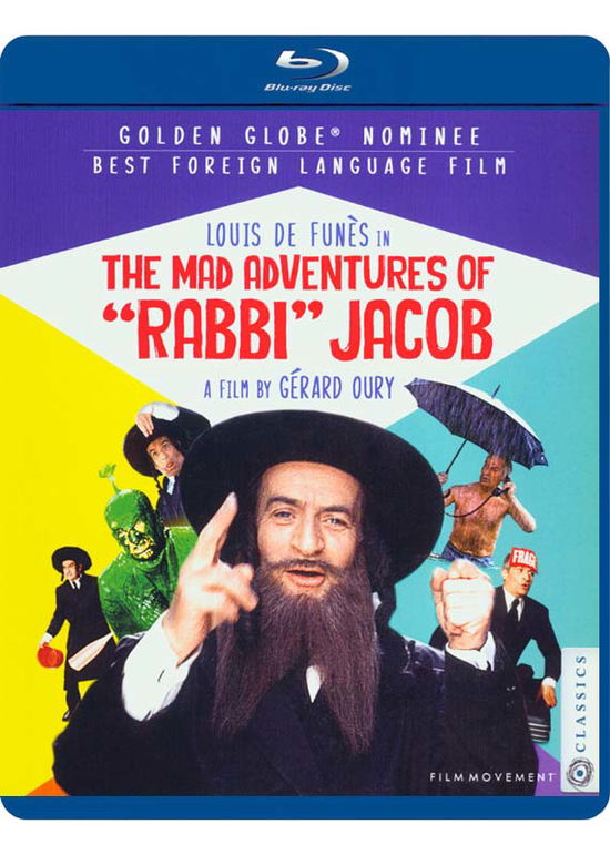 Cover for Mad Adventures of Rabbi Jacob (Blu-ray) (2019)