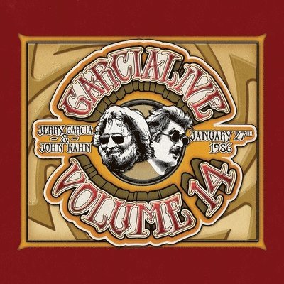 Cover for Garcia, Jerry &amp; John Kahn · Garcialive Volume 14: January 27th 1986 The Ritz (LP) (2021)