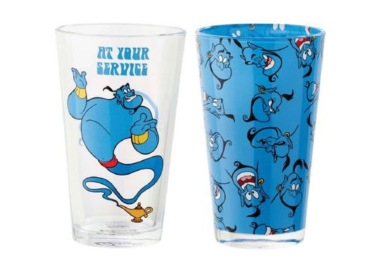 DISNEY - Pint Glasses - Aladdin - At Your Service - Cuisine Table - Merchandise - DISNEY - 0882041062113 - September 2, 2019