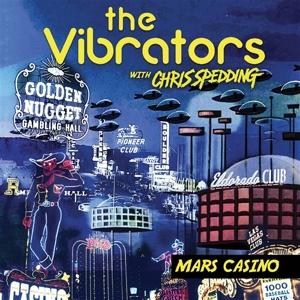 Cover for The Vibrators · Mars Casino - Purple/ blue Haze Splatter (Colored Vinyl, Purple, Blue, Splatter) (WINYL) [Limited edition] (2023)