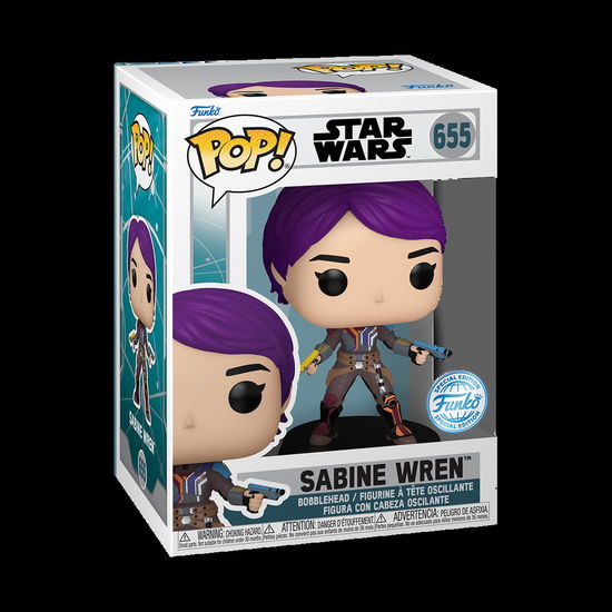 Cover for Star Wars: Funko Pop! · Ahsoka - Sabine Wren (Vinyl Figure 655) (MERCH)