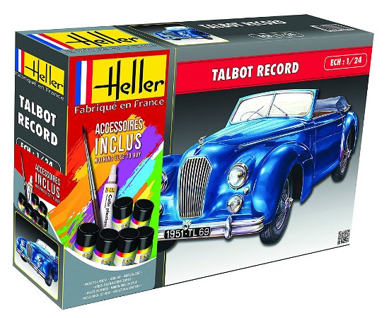 Cover for Heller · 1/24 Starter Kit Talbot Lago Record (Toys)
