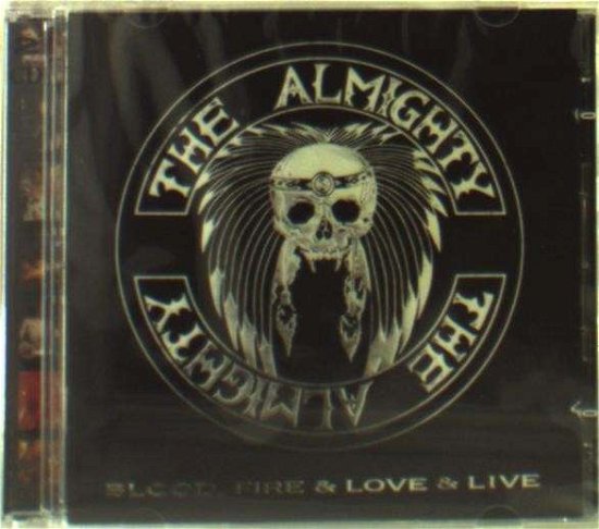Cover for Almighty · Blood, Fire &amp; Love &amp; Live (CD) (2013)
