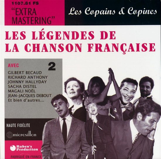 Legendes De La Chansons Francaise 2 - V/A - Muzyka - CULTURE FACTORY - 3700477814113 - 19 lipca 2012