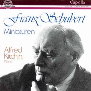 Cover for Schubert / Kitchin,alfred · Miniatures (CD) (1987)