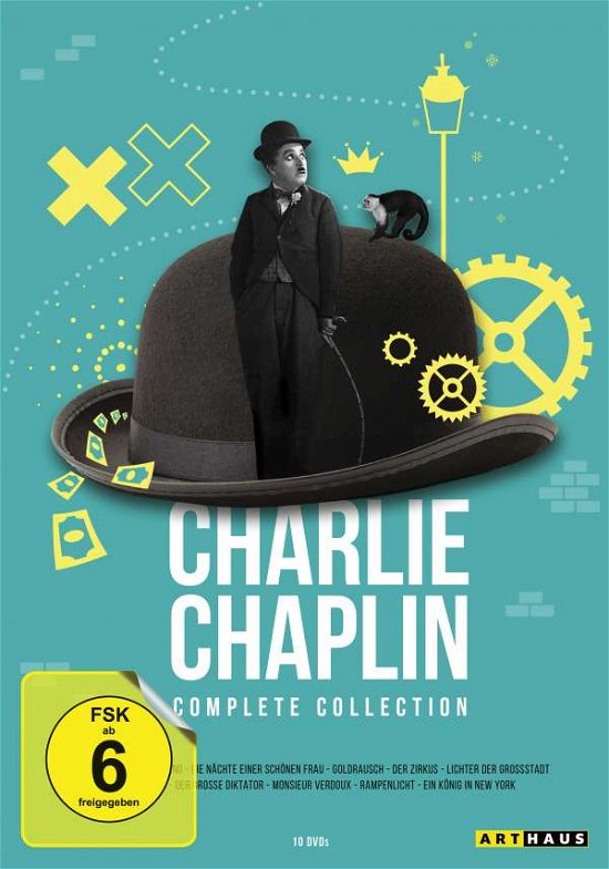 Cover for Charlie Chaplin-complete Collection (DVD) (2019)