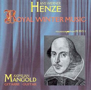 Cover for Henze / Mangold,maximilian · Royal Winter Music (CD) (2000)