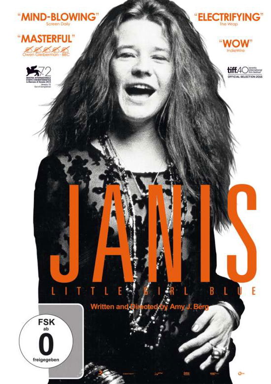 Janis:little Girl Blue - Dokumentation - Elokuva - Indigo - 4015698004113 - perjantai 6. toukokuuta 2016