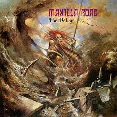 The Deluge (Orange / Blue Bi-colour Vinyl) - Manilla Road - Musikk - HIGH ROLLER - 4251267712113 - 7. oktober 2022