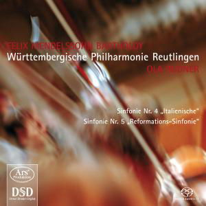 Cover for Württembergische Philharmonie / Rudner · Symfoni No.  4 &amp; 5 ARS Production Klassisk (SACD) (2012)