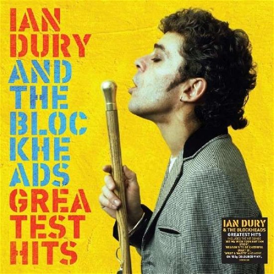 Cover for Ian Dury &amp; the Blockheads · Greatest Hits (LP) [Coloured edition] (2021)