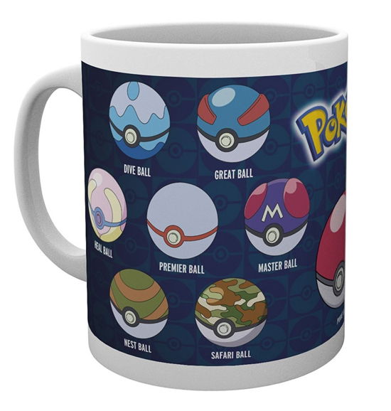 Pokemon Mug - Ball Varieties - 1 - Kirjat - ABYSSE UK - 5028486358113 - perjantai 15. syyskuuta 2023