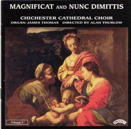 Cover for Chichester Cathedral Choir / Thurlow · Magnificat And Nunc Dimittis Vol 2 (CD) (2018)