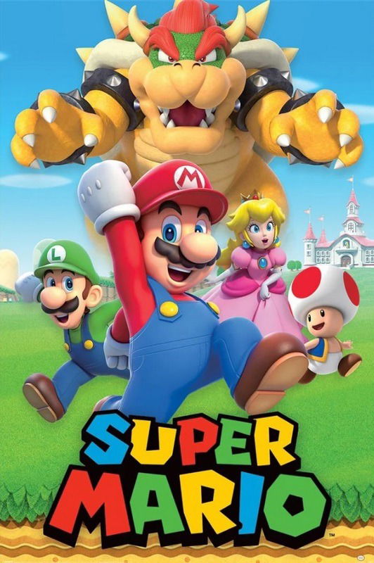 Cover for Super Mario · Character Montage - Poster 61 X 91cm (Legetøj)