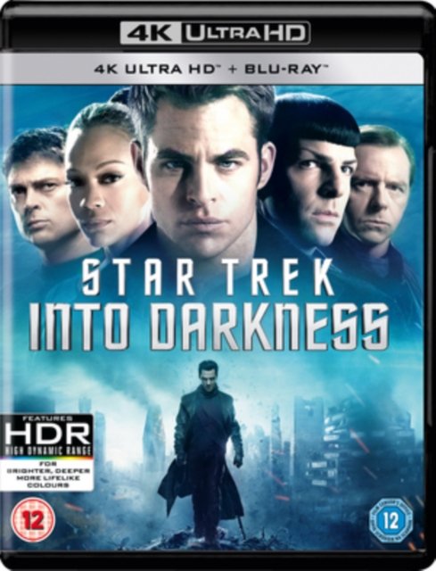 Cover for Star Trek into Darkness Uhd BD · Star Trek - Into Darkness (4K UHD Blu-ray) (2017)