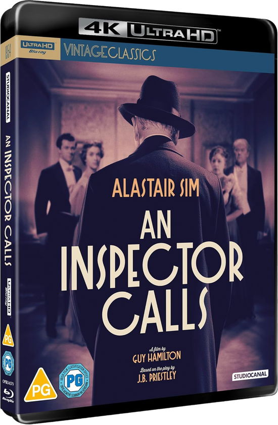 Cover for An Inspector Calls Uhd · An Inspector Calls (Vintage Classics) (Blu-ray) (2024)