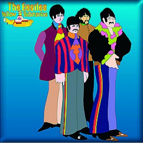 Cover for The Beatles · The Beatles Fridge Magnet: Yellow Submarine Sea of Science (Magnet) (2014)