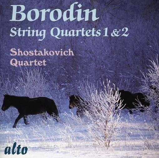 Cover for Shostakovich Quartet · Borodin: String Quartets 1 &amp; 2 (CD) (2011)