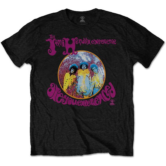 Jimi Hendrix Unisex T-Shirt: Are You Experienced? - The Jimi Hendrix Experience - Fanituote - Rockoff - 5056170689113 - torstai 23. tammikuuta 2020