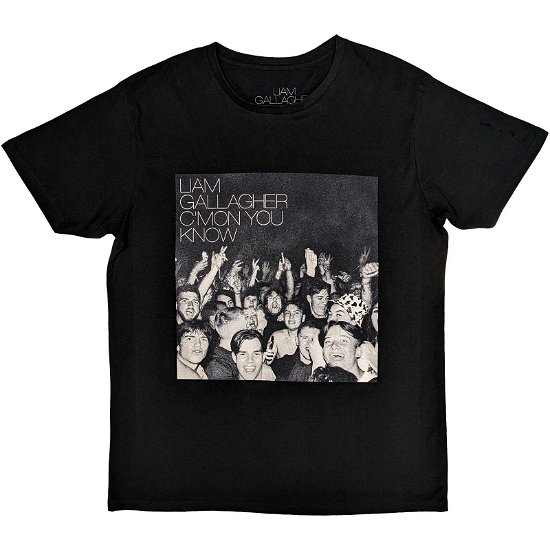 Liam Gallagher Unisex T-Shirt: C'mon You Know - Liam Gallagher - Mercancía -  - 5056561094113 - 