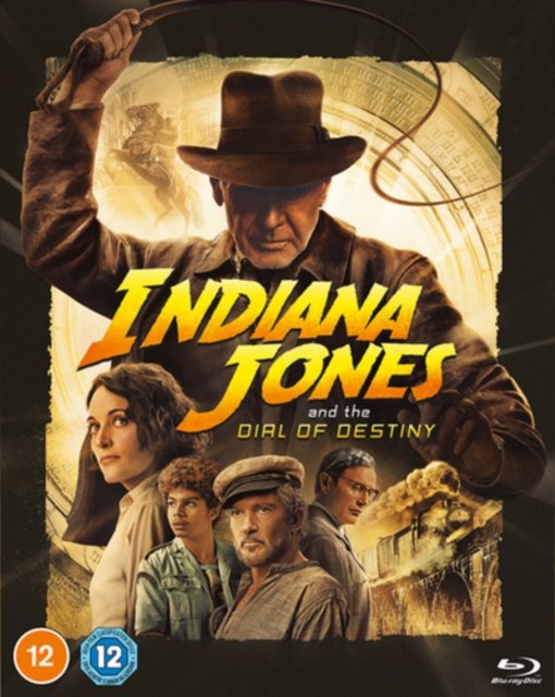 Cover for Indiana Jones  Dial of Destiny BD · Indiana Jones &amp; The Dial Of Destiny (Blu-ray) (2023)