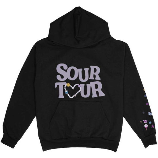 Olivia Rodrigo Unisex Pullover Hoodie: Sour Tour (Ex-Tour) - Olivia Rodrigo - Mercancía -  - 5056737231113 - 