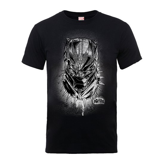 Cover for Marvel Black Panther · Spray Headshot (CLOTHES) [size M] [Black edition] (2018)