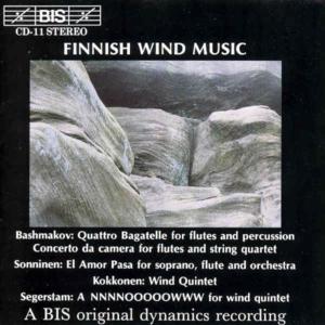 Finnish Wind Music - Bashmakov / Sonninen / Kokkonen / Segerstam - Musiikki - Bis - 7318590000113 - tiistai 30. toukokuuta 1995