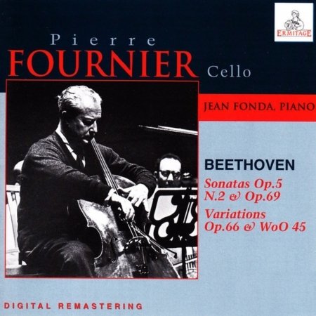 Sonatas Op. 5 N. 2 - Variazioni Op. 66 - Sonata in a Major Op. 59 - Fournier Pierre / Fonda Jean - Music - ERMITAGE - 8014394121113 - September 19, 1991