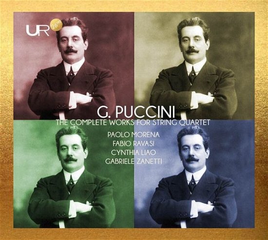 Cover for Puccini / Morena / Zanetti · Complete Works for String Quartet (CD) (2024)
