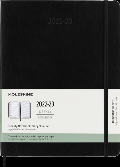 Cover for Moleskine · Moleskine 2023 18month Weekly Extra Larg (N/A) (2022)