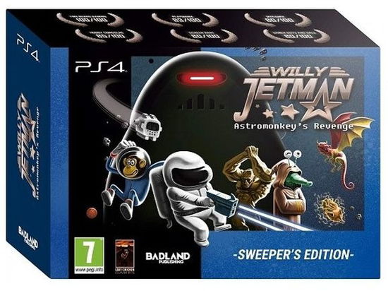 Cover for Badland Games · Willy Jetman: Astromonkey's Revenge - Sweeper Edition (PS4) (2020)