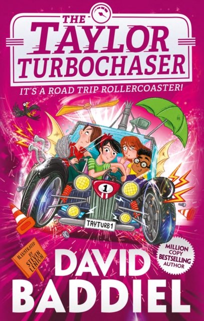 Cover for David Baddiel · The Taylor TurboChaser (Pocketbok) (2025)