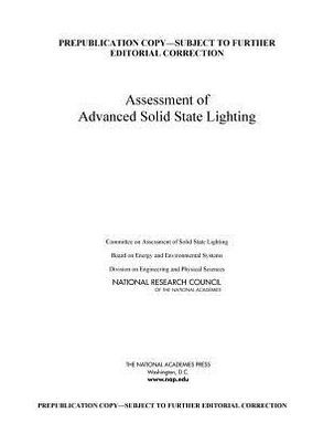 Cover for National Research Council · Assessment of Advanced Solid-State Lighting (Taschenbuch) (2013)