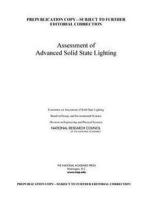 Cover for National Research Council · Assessment of Advanced Solid-State Lighting (Paperback Book) (2013)
