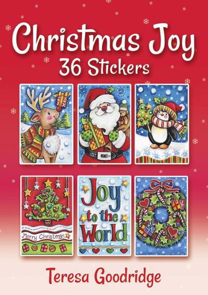 Christmas Joy 36 Stickers - Teresa Goodridge - Livros - Dover Publications Inc. - 9780486838113 - 31 de outubro de 2019