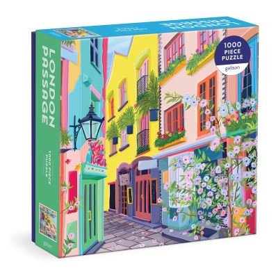 Galison · London Passage 1000 Piece Puzzle in Square Box (SPILL) (2023)