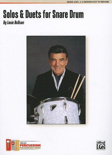 Solos Duets for Snare Drum - Louie Bellson - Books - ALFRED PUBLISHING CO.(UK)LTD - 9780739068113 - October 1, 2010