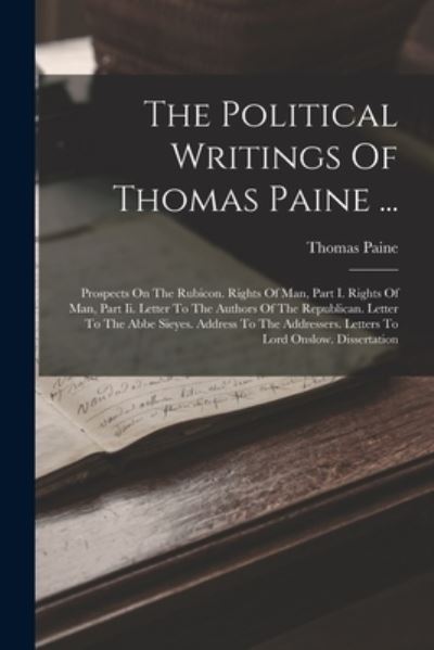 Cover for Thomas Paine · Political Writings of Thomas Paine ... (Bok) (2022)